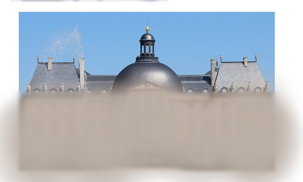 Chûte du chantier de rénovation de la charpente de Vaux-le-Vicomte